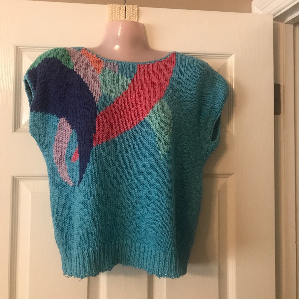 Vintage 1980s sweater shirt szM